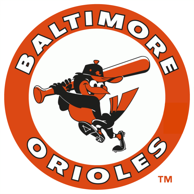 Baltimore Orioles 1966-1988 Primary Logo t shirts DIY iron ons